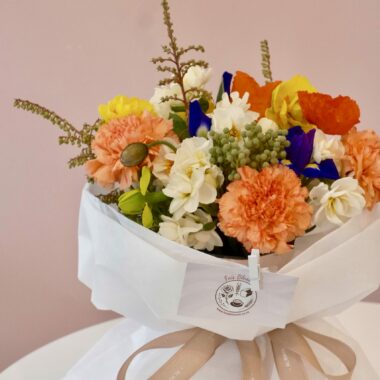 Bright Celebration Flower Posy Bag